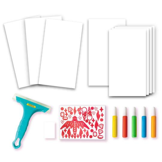 Creativity for Kids® Dragon Squeegeez Magic Reveal Art